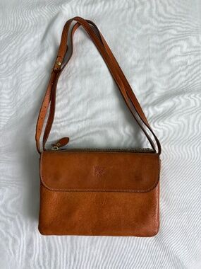 Il Bisonte leather crossbody bag